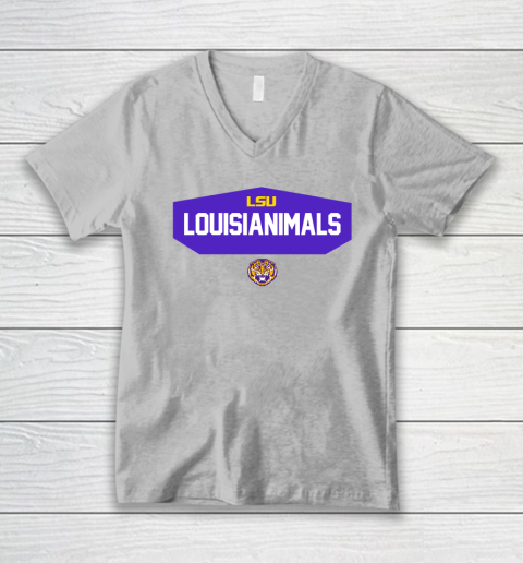 LSU Louisianimals V-Neck T-Shirt 2