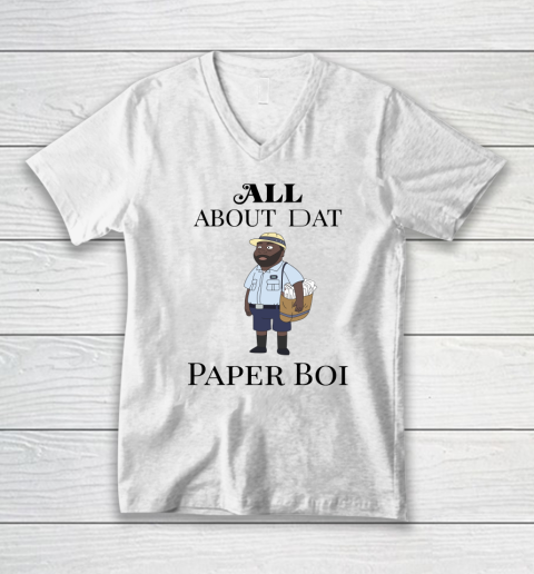 Paper Boi Shirt  All About My Man Dat V-Neck T-Shirt
