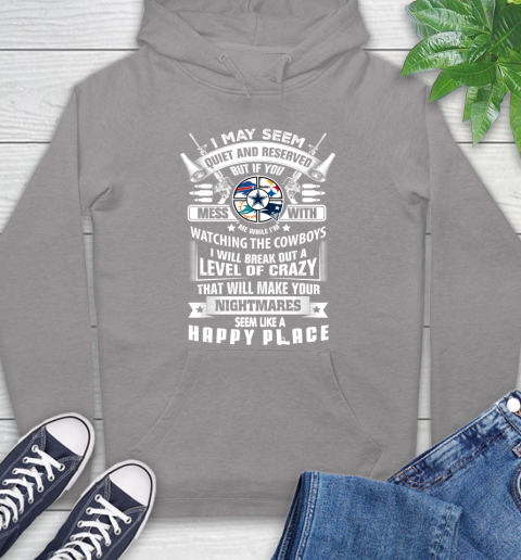 Denver Broncos NFL Football Don't Mess With Me While I'm Watching My Team Sports (2) Hoodie 6