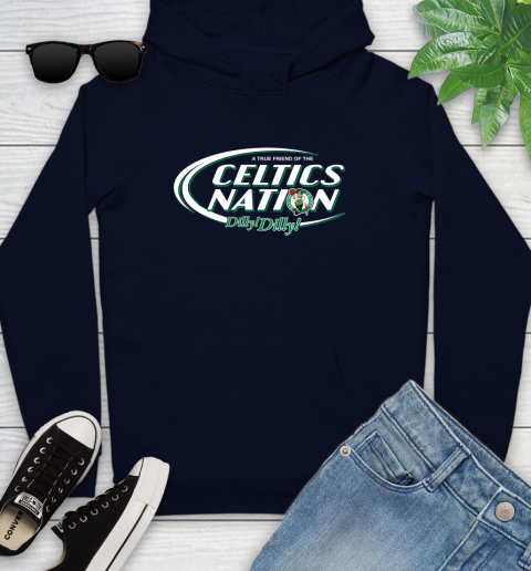 NBA A True Friend Of The Boston Celtics Dilly Dilly Basketball Sports Youth Hoodie 3