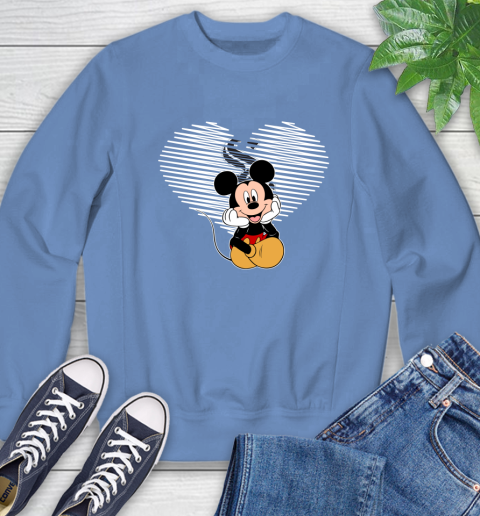 MLB Chicago White Sox The Heart Mickey Mouse Disney Baseball T Shirt_000 Sweatshirt 11
