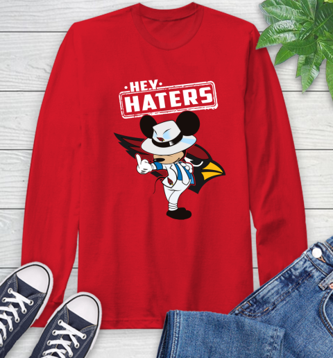 NFL Hey Haters Mickey Football Sports Arizona Cardinals Long Sleeve T-Shirt 11