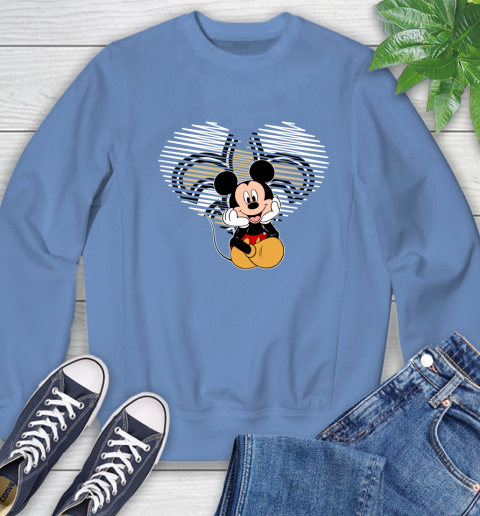 NFL New Orleans Saints The Heart Mickey Mouse Disney Football T Shirt_000 Sweatshirt 11