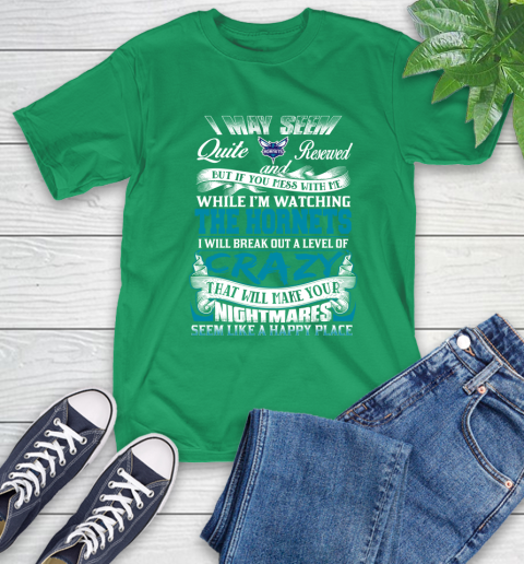 Charlotte Hornets NBA Basketball Don't Mess With Me While I'm Watching My Team T-Shirt 7
