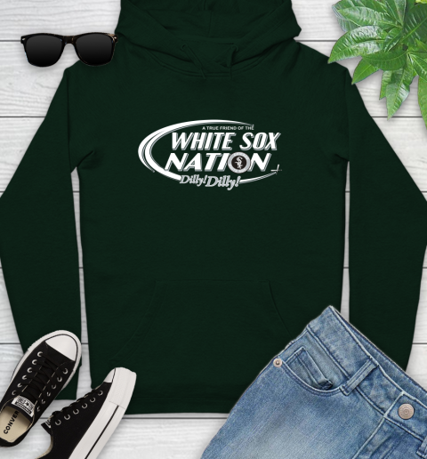 MLB A True Friend Of The Chicago White Sox Dilly Dilly Baseball Sports Youth Hoodie 14