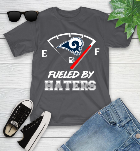 Los Angeles Rams NFL Football Fueled By Haters Sports Youth T-Shirt 6