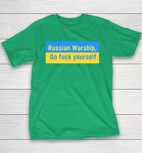 Russian Warship Go Fuck Yourself Shirt Youth T-Shirt 4