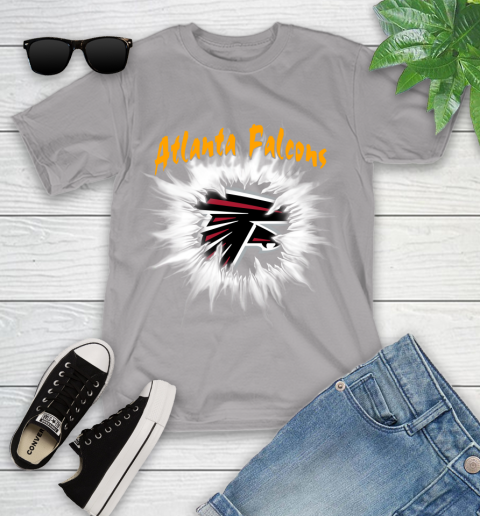 Atlanta Falcons NFL Football Adoring Fan Rip Sports Youth T-Shirt 4