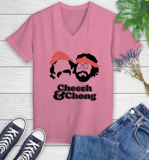 Cheech And Chong Women's V-Neck T-Shirt 8