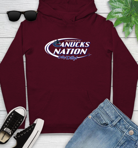 NHL A True Friend Of The Vancouver Canucks Dilly Dilly Hockey Sports Youth Hoodie 7