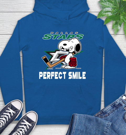 NHL Dallas Stars Snoopy Perfect Smile The Peanuts Movie Hockey T Shirt Hoodie 9