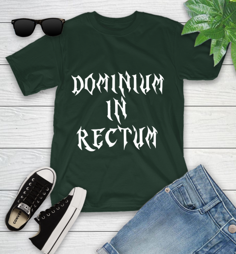 Dominium In Rectum Shirt Meaning Youth T-Shirt 5