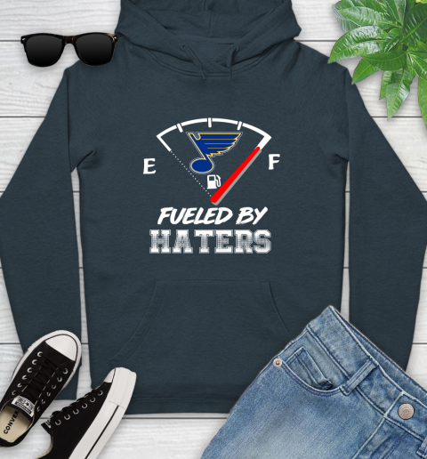 St. Louis Blues NHL Hockey Fueled By Haters Sports Youth Hoodie 10