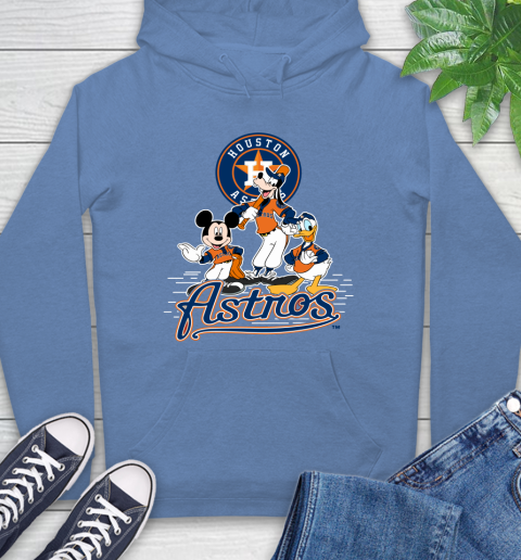 MLB Houston Astros Mickey Mouse Donald Duck Goofy Baseball T Shirt Hoodie 11