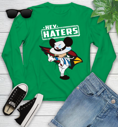 NFL Hey Haters Mickey Football Sports Arizona Cardinals Youth Long Sleeve 7