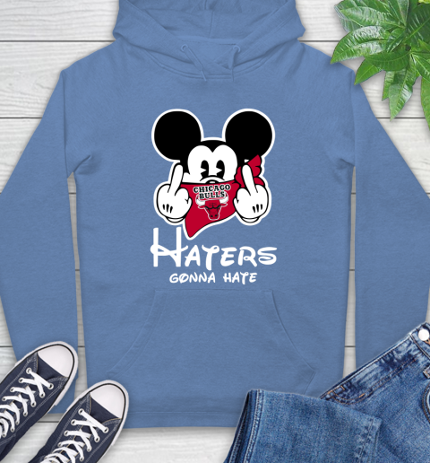 NBA Chicago Bulls Haters Gonna Hate Mickey Mouse Disney Basketball T Shirt Hoodie 11
