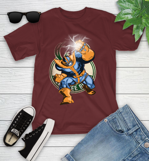 Milwaukee Bucks NBA Basketball Thanos Avengers Infinity War Marvel Youth T-Shirt 14