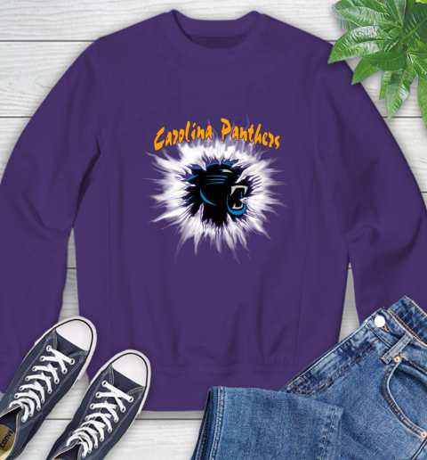 Carolina Panthers NFL Football Adoring Fan Rip Sports Sweatshirt 4