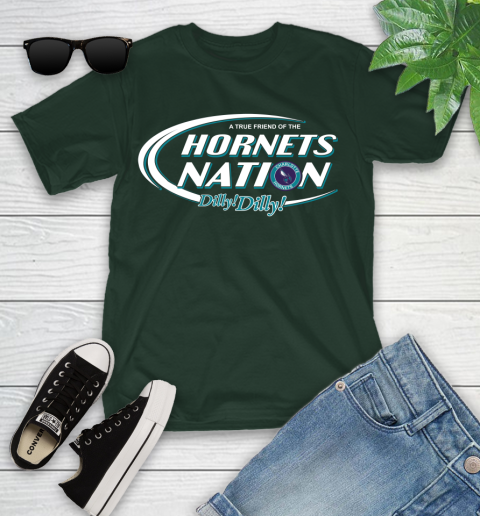 NBA A True Friend Of The Charlotte Hornets Dilly Dilly Basketball Sports Youth T-Shirt 5