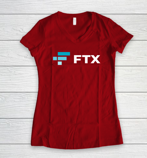 What Is Ftx On Umpire Women's V-Neck T-Shirt 6