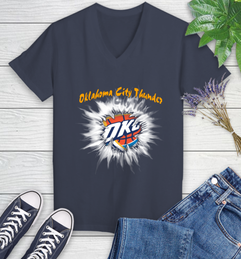 Women's oklahoma city thunder shirts best sale