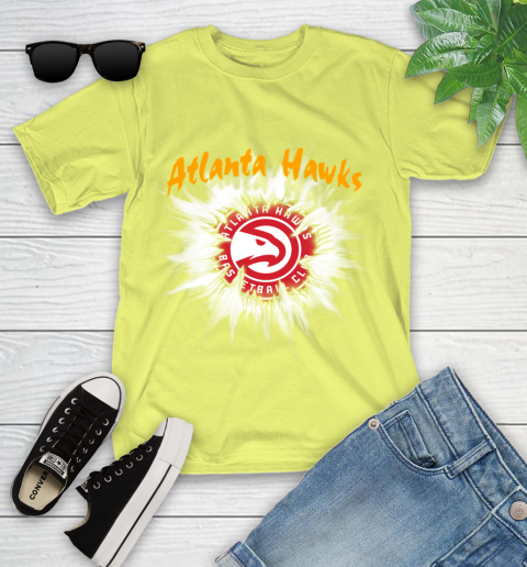 Atlanta Hawks NBA Basketball Rip Sports Youth T-Shirt 10