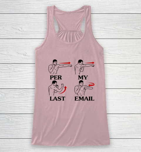 Per My Last Email Funny Men Costumed Racerback Tank 4