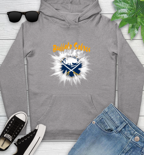 Buffalo Sabres NHL Hockey Adoring Fan Rip Sports Youth Hoodie 6
