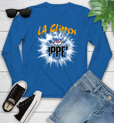 LA Clippers NBA Basketball Rip Sports Youth Long Sleeve 10