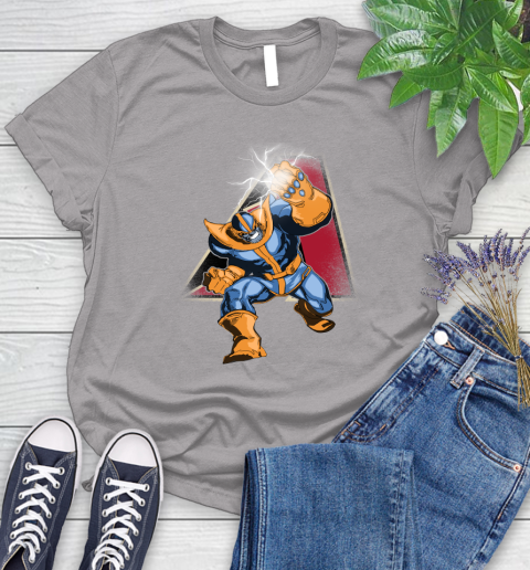 Arizona Diamondbacks MLB Baseball Thanos Avengers Infinity War Marvel Women's T-Shirt 5