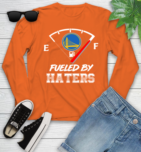 Golden State Warriors NBA Basketball Fueled By Haters Sports Youth Long Sleeve - Image 4
