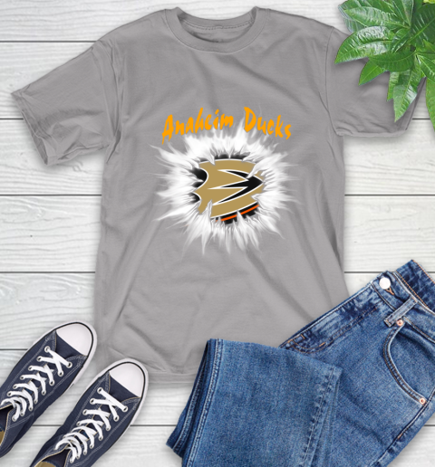 Anaheim Ducks NHL Hockey Adoring Fan Rip Sports T-Shirt 6