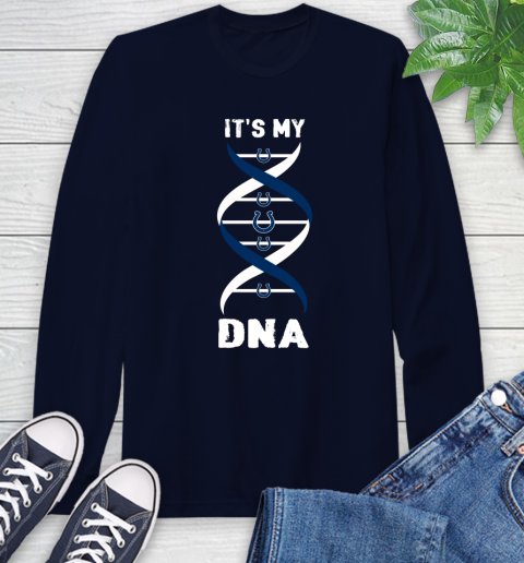 Indianapolis Colts NFL Football It's My DNA Sports Long Sleeve T-Shirt 3