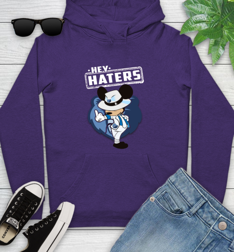 NBA Hey Haters Mickey Basketball Sports Memphis Grizzlies Youth Hoodie 5