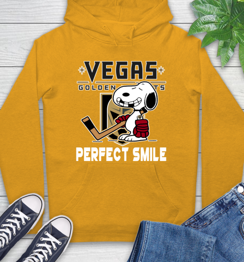 NHL Vegas Golden Knights Snoopy Perfect Smile The Peanuts Movie Hockey T Shirt Hoodie 2