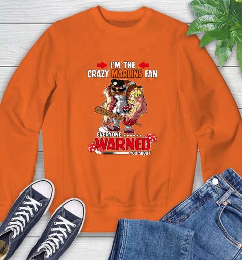 orange miami marlins shirt