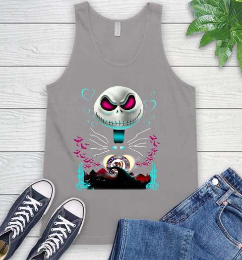 MLB Washington Nationals Jack Skellington Sally The Nightmare Before Christmas Baseball Tank Top 3