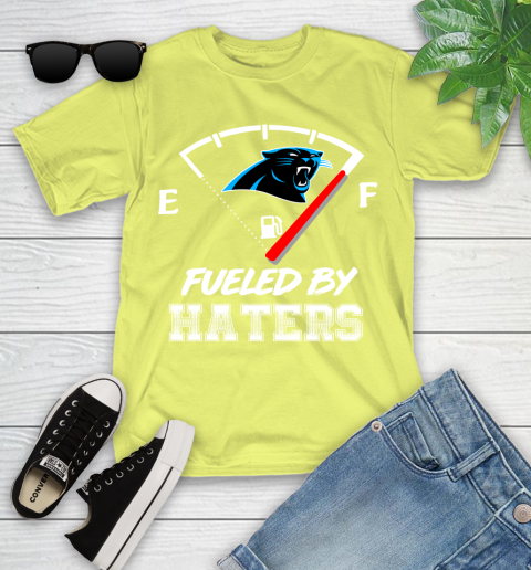 Carolina Panthers NFL Football Fueled By Haters Sports Youth T-Shirt 10