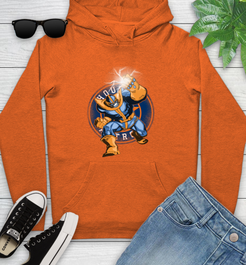 Houston Astros MLB Baseball Thanos Avengers Infinity War Marvel Youth Hoodie 4