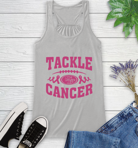 San Francisco 49ers Tackle Breast Cancer Racerback Tank
