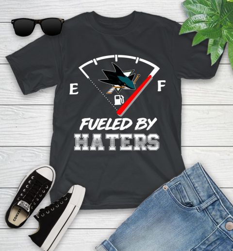 San Jose Sharks NHL Hockey Fueled By Haters Sports Youth T-Shirt
