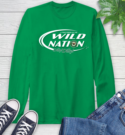 NHL A True Friend Of The Minnesota Wild Dilly Dilly Hockey Sports Long Sleeve T-Shirt 8