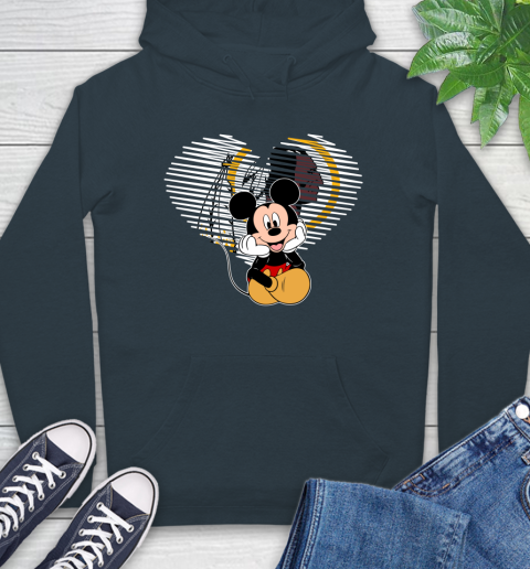 NFL Washington Redskins The Heart Mickey Mouse Disney Football T Shirt_000 Hoodie 7