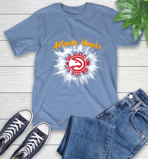 Atlanta Hawks NBA Basketball Rip Sports T-Shirt 12