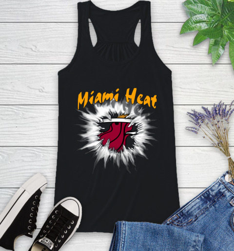 Miami Heat NBA Basketball Rip Sports Racerback Tank