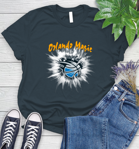 Orlando Magic NBA Basketball Rip Sports Women's T-Shirt 11