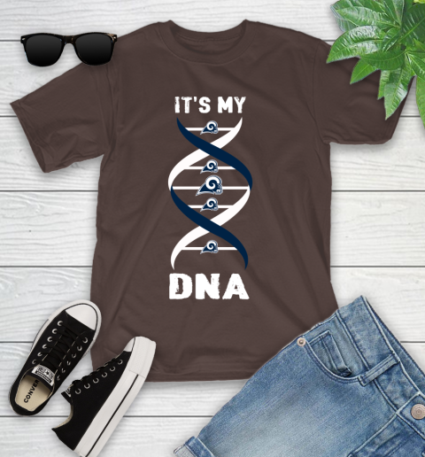 Los Angeles Rams NFL Football It's My DNA Sports Youth T-Shirt 7
