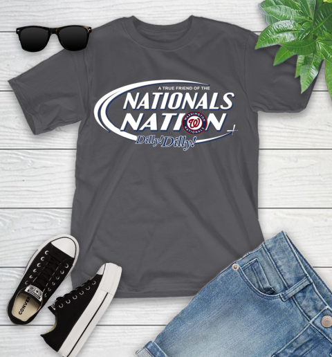 MLB A True Friend Of The Washington Nationals Dilly Dilly Baseball Sports Youth T-Shirt 6
