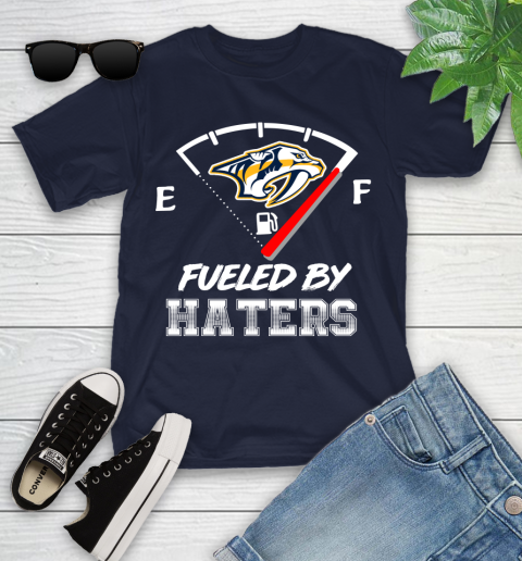 Nashville Predators NHL Hockey Fueled By Haters Sports Youth T-Shirt 2
