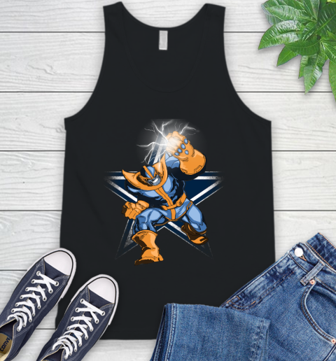 Dallas Cowboys NFL Football Thanos Avengers Infinity War Marvel Tank Top